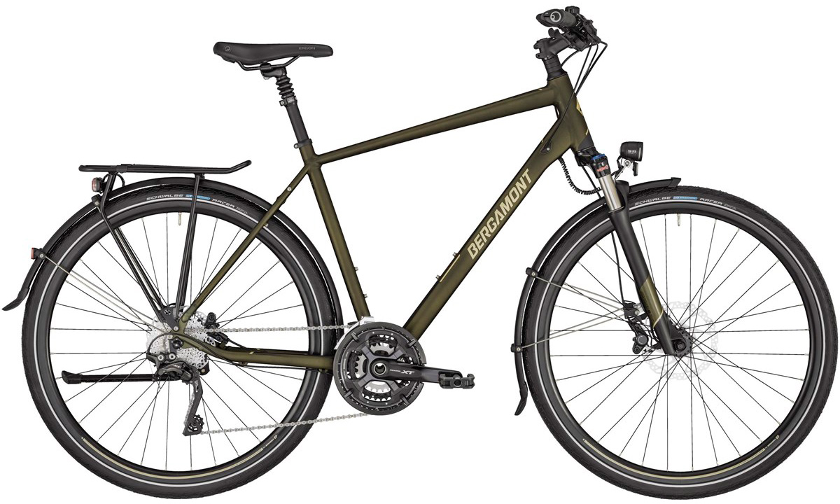 Фотографія Велосипед 28" BERGAMONT HORIZON 9 GENT (2020) 2020 Сіро-зелений